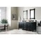 James Martin Vanities Brittany 72in Double Vanity, Black Onyx w/ 3 CM Eternal Marfil Quartz Top 650-V72-BKO-3EMR - alternate 3